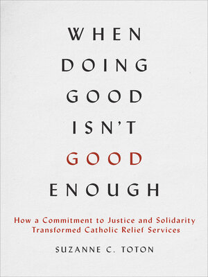 cover image of When Doing Good Isn't Good Enough